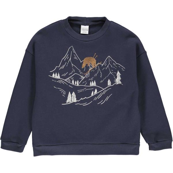 Fred´s World Sweatshirt Mountain 100% GOTS Baumwolle